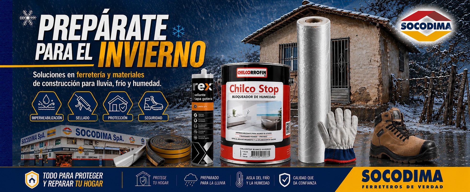 Prepárate para el invierno